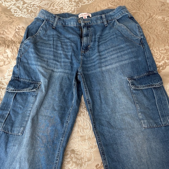Lucky Women’s Blue Cargo Jeans - Picture 3 of 8